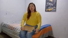 play Audizione per latine BBW: ragazza sexy con un culo grosso e tette enormi