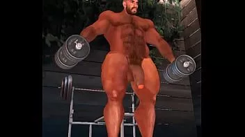 Reproduzir Assistindo o incrivelmente bonito treino de Cam Heyward no quintal