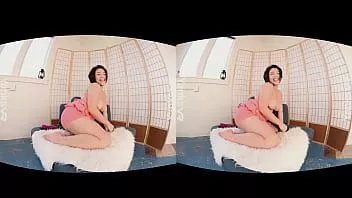 Reproduzir Yanks amador espera ouro gozando em realidade virtual
